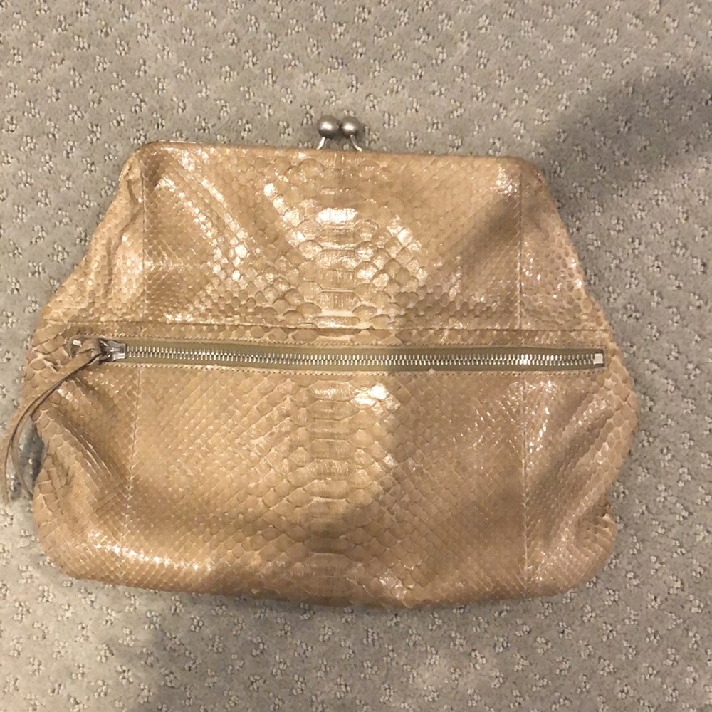 Authentic Devi Kroell Python Clutch - image 3